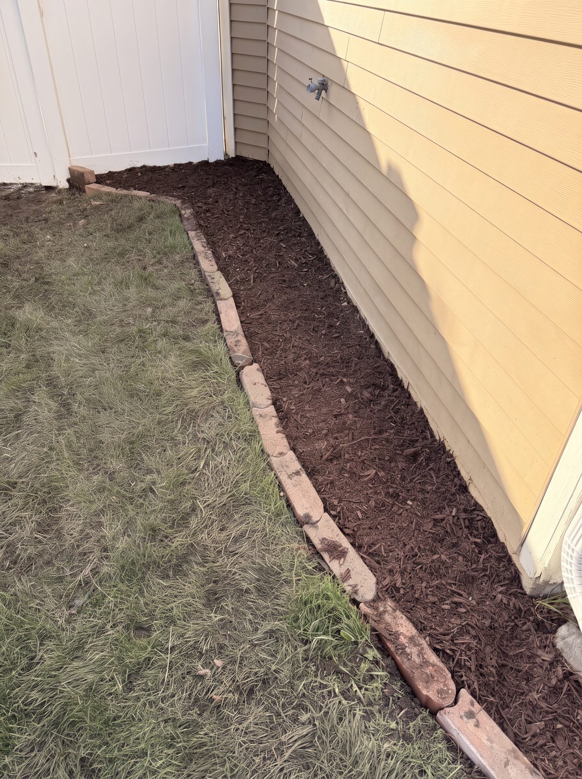 Refreshed perimeter bed