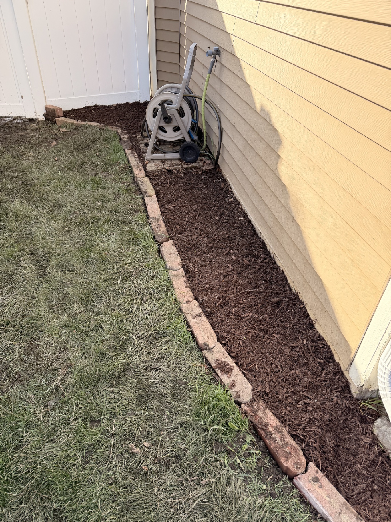 Refreshed perimeter bed
